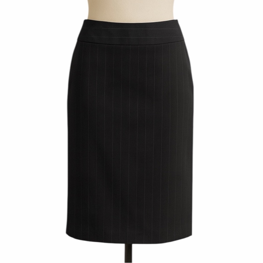 Banana Republic Pinstripe Pencil Skirt